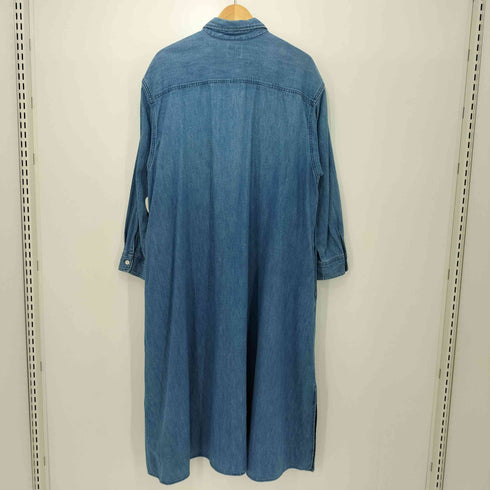 リー Lee デニムシャツワンピース シャツドレス ルーズシルエット レディース import:S